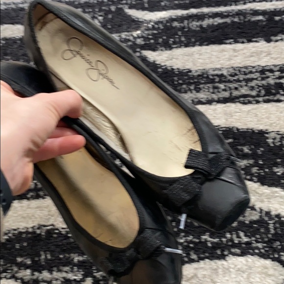 jessica simpson mini heeled slip ons - Picture 5 of 7